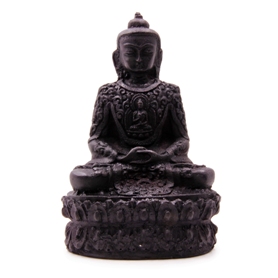 Будда Гаутама Благославляющее божество Смола 13см-9см