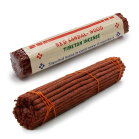 Red Sandalwood Tibetian Incense большая 14,5cm 38gm