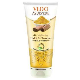 Гель для умывания осветляющий Халди и Чандан (Skin Brightening Haldi & Chandan Face wash) VLCC Ayurveda 100мл