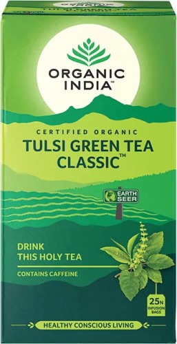       (Tulsi Green tea classic) Organic India 25 