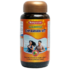Чаванпраш Чван-Вит без сахара с шафраном, миндалём и ашвагандхой, Бадьянатх, 500 г.