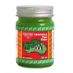 Herbal Star Crocodile Thai Balm   