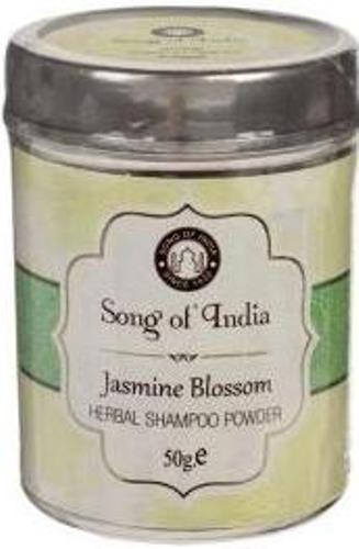 Herbal Shampoo Powder JASMINE BLOSSOM, Song of India (Сухой травяной шампунь ЦВЕТЕНИЕ ЖАСМИНА), 50 г.