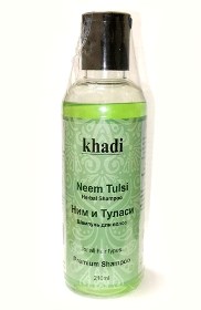 NEEM TULSI Herbal Shampoo, Khadi (     , ), 210 .