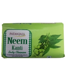 Натуральное мыло Патанджали Ним (Neem Kanti Body Cleanser Patanjali) 150 гр