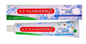 Зубная паста отбеливающая с натуральной солью; White toothpaste with natural salt, 100 g, K.P. Namboodiri's
