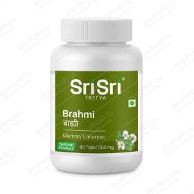 Брахми 500 мг, 60 таб., Sri Sri Tattva Brahmi