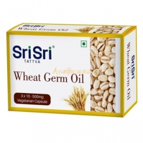      3*10  500 , Sri Sri Tattva Wheat Germ Oil Capsules -veg