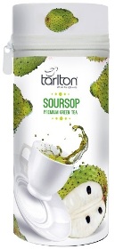 Soursop (Саусеп), Зеленый листовой чай, кусочки саусепа, аромат саусепа. Tarlton