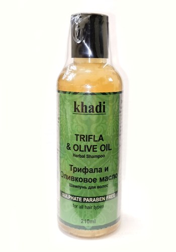 TRIFLA & OLIVE OIL Herbal Shampoo, Khadi (      , ), 210 .